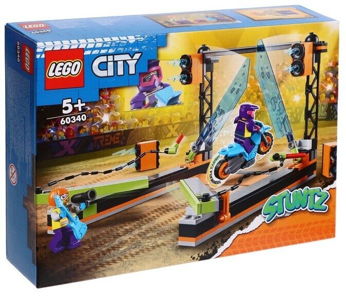Конструктор LEGO City "Трюковое испытание «Клинок»" 60340 - фото №20