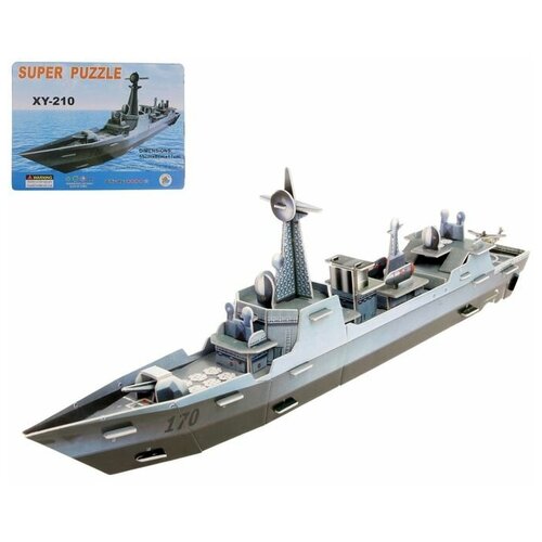 3d пазл конструктор макет военный корабль черепаха панок Конструктор 3D Военный корабль