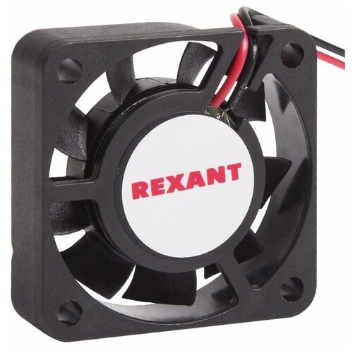 вентилятор rx 4010ms 24vdc rexant 72 4040 50 шт Вентилятор для корпуса REXANT RX 4010MS 24VDC, черный