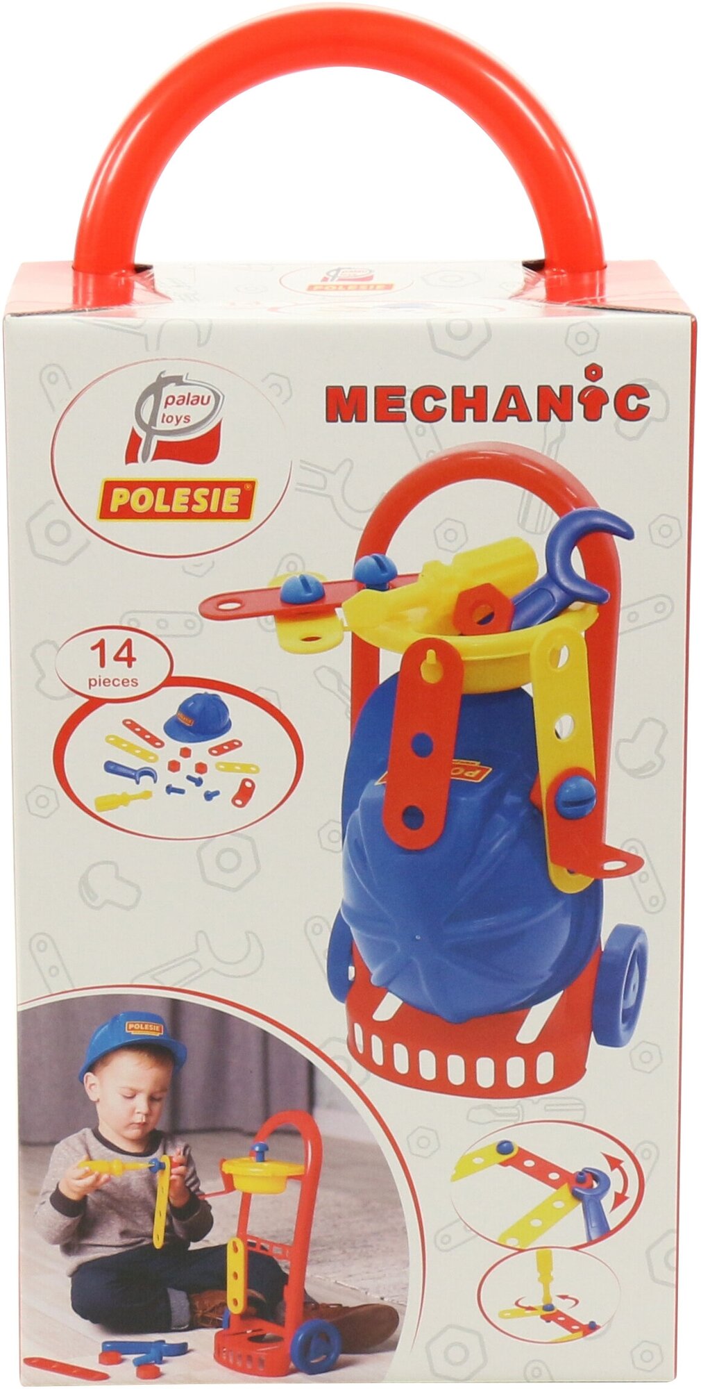 Palau Toys Набор "Механик", 14 элементов - фото №4