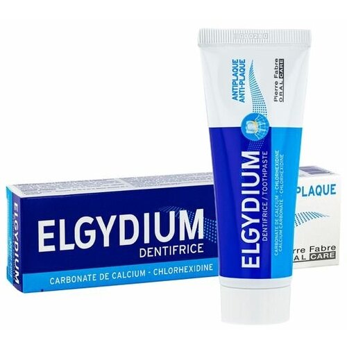 Паста зубная против зубного налета Anti-plaque Elgydium/Эльгидиум 50мл