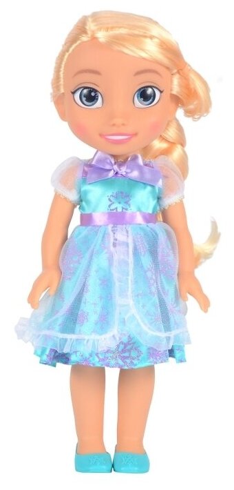 Кукла Frozen Холодное Сердце Принцесса Дисней "Эльза салон красоты", 35 см, звуковые эффекты у фена, аксессуары