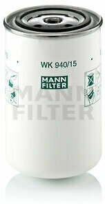 Топливный фильтр MANN-FILTER WK 940/15