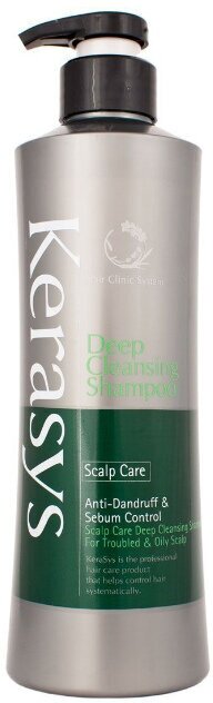 Kerasys Deep Cleansing Шампунь Лечение кожи головы Освежающий 600 г 1 шт