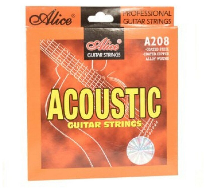 ALICE A208-L, 12-53, Light струны для акустической гитары
