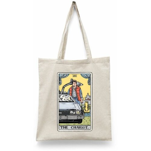 фото Сумка шоппер каждому своё, бежевый