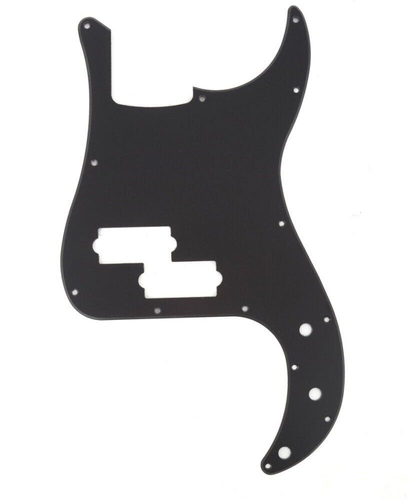 MX0360 Защитная накладка бас-гитары Precision Bass 1 слой черная матовая Musiclily