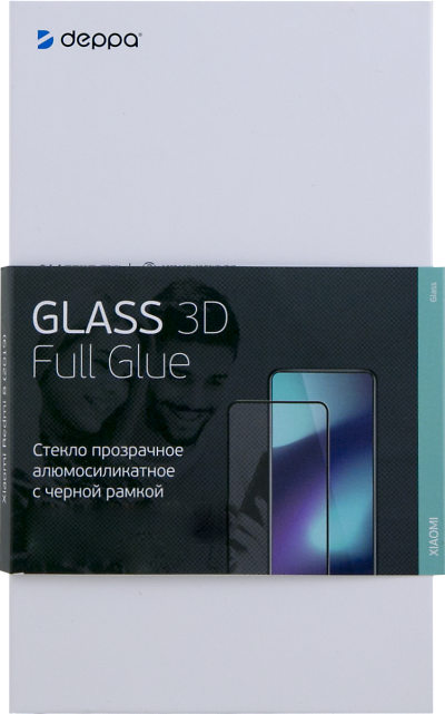 Защитное стекло Deppa для Samsung Galaxy M31s 3D Full Glue (черная рамка) - фото №4