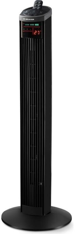 Колонный вентилятор BRAYER BR4975 черный