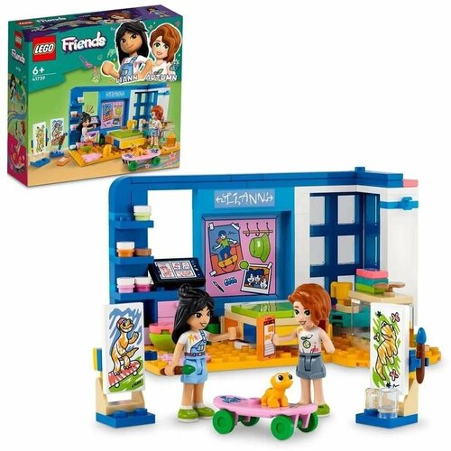 Конструктор Lego Friends Комната Лиэнн - Lego [41739-L] конструктор lego friends 41755 комната новы 179 дет