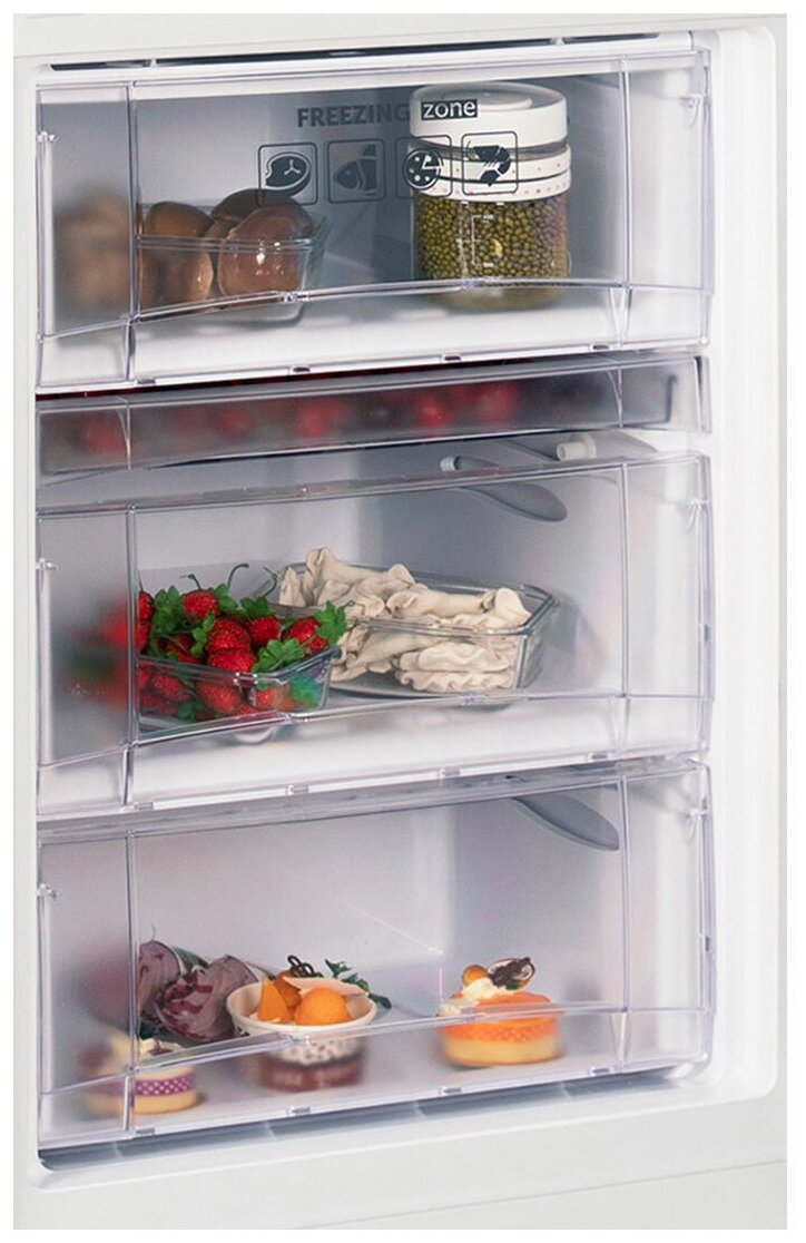 Холодильник двухкамерный Nordfrost NRB 154 B - фото №2