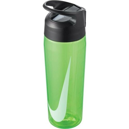 фото Бутылка для воды nike tr hypercharge straw bottle 24 oz green spark унисекс n.000.3184.344.24 onesize