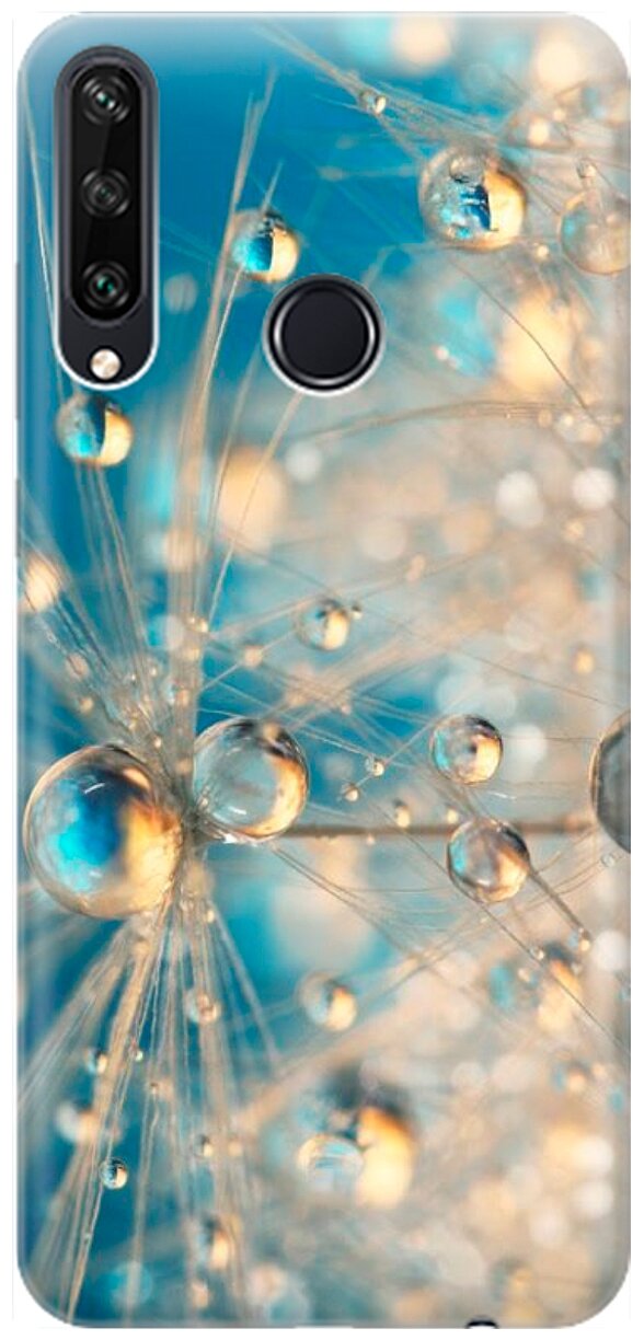RE: PA Накладка Transparent для Huawei Y6p с принтом "Одуванчик в капельках"