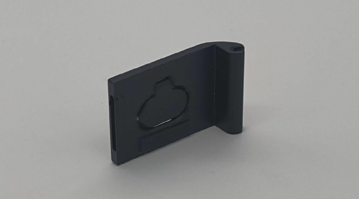 Боковая дверка для GoPro 11 mini алюминиевая с отверстием для зарядки