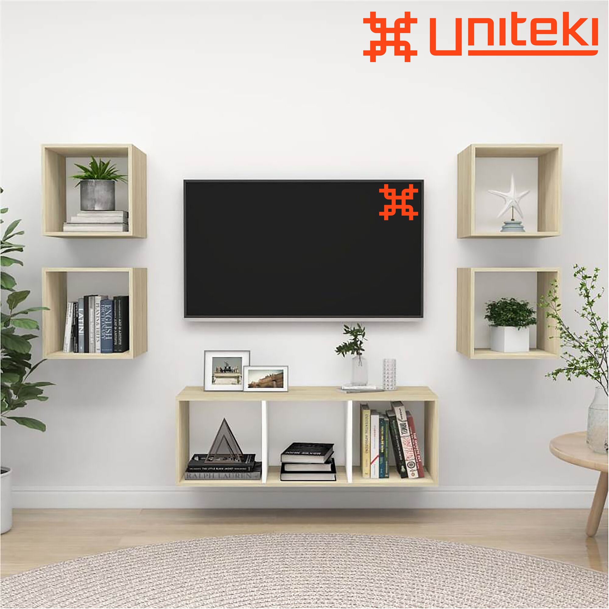 Кронштейн для телевизора на стену наклонный с диагональю 37"-70" UniTeki TM4702B, черный — фото 7