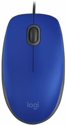 Мышь Logitech M110 SILENT blue, USB 910-005500 / 910-005488