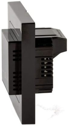 Терморегулятор/термостат X4.44 Wi-Fi Atlas цифровой в рамку Schneider Atlas (черный) - фотография № 8