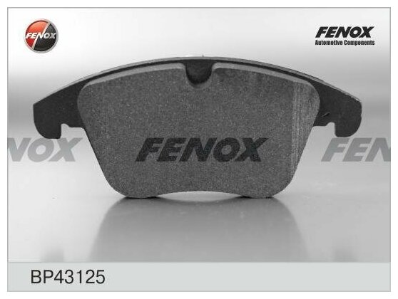 Fenox колодки тормозные дисковые ford mondeo iv 07-, galaxy iii 06-, s-max 06-, land rover freelander 2 06-, volvo s60 ii 10-, xc 70 07-, s80 ii 08- bp43125