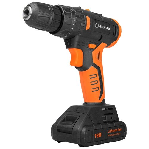 Дрель-шуруповерт аккумуляторная Вихрь ДА-12Л-2КН с набором инструментов 721435 607800₽