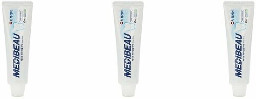 MEDIBEAU Зубная паста Отбеливающая White Clinic 120 г, 3 шт