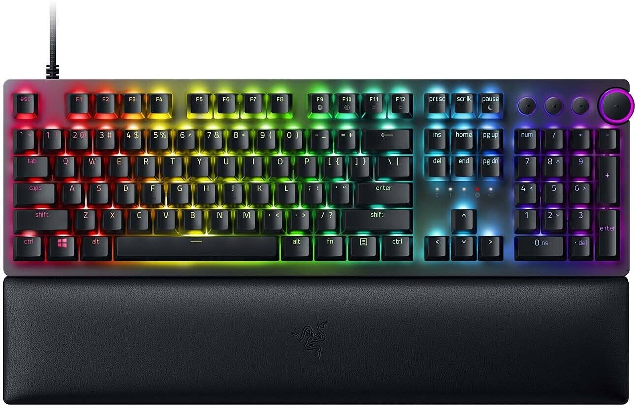 Игровая клавиатура Razer Huntsman V2 Purple Switch (RZ03-03931300-R3R1)