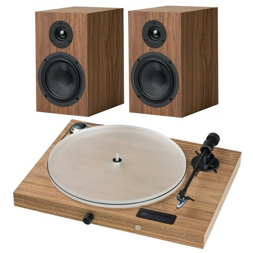 Pro-Ject SET JUKEBOX S2 + SPEAKER BOX 5 S2 walnut проигрыватель винила с акустикой