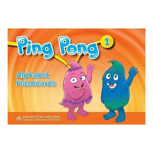 Ping Pong 1 Alphabet Flashcards