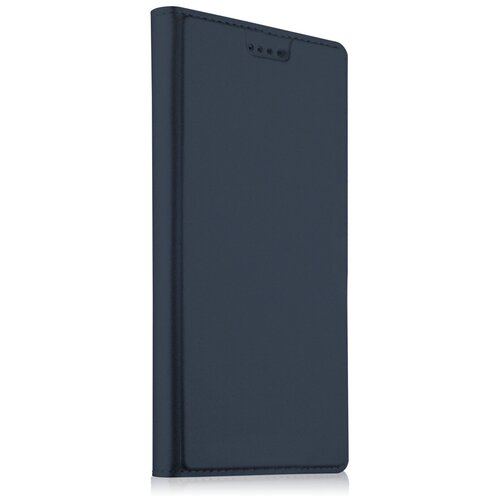 фото Чехол-книжка mypads для nokia 2.2 водоотталкивающий с мульти-подставкой на жёсткой металлической основе синий