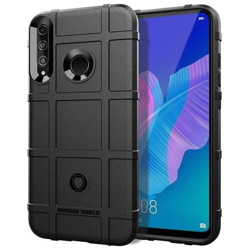 фото Чехол-бампер mypads для honor 9c (aka-l29) противоударный усиленный ударопрочный черный