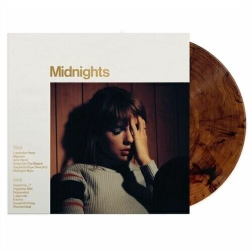 Universal Music Taylor Swift / Midnights (Special Edition)(Coloured Vinyl)(Mahogany Marbled)(LP) taylor swift – evermore [deluxe edition coloured green vinyl] 2 lp