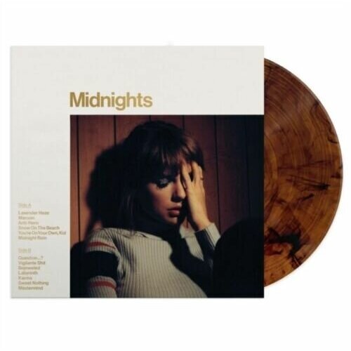 Universal Music Taylor Swift / Midnights (Special Edition)(Coloured Vinyl)(Mahogany Marbled)(LP) taylor swift midnights [moonstone blue marbled vinyl] 2445789825