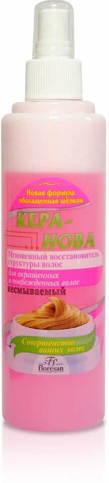 Мгновенный восстановитель структуры волос несмываемый д/окраш. и поврежд.волос Кера-нова 275мл (206) Флоресан ООО - фото №8