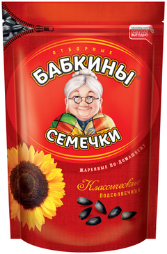 «Бабкины семечки», семечки отборные, жареные, 500 г