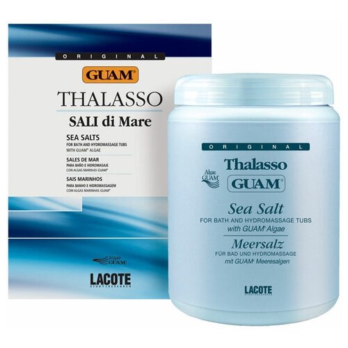 Guam Sali di Mare (Расслабляющая соль для ванны с маслами), 1 кг guam соль для ванны sali di mare 1000 грамм guam talasso