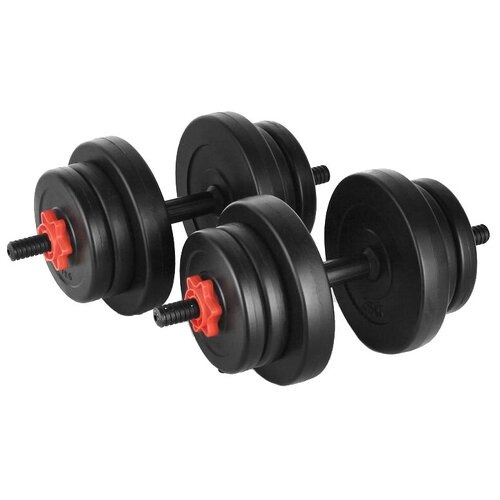 фото Набор гантелей разборных lite weights 2327lw 2x9.5 кг