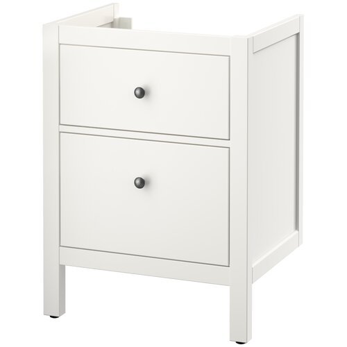 HEMNES хемнэс шкаф для раковины с 2 ящ 60x47x83 см белый