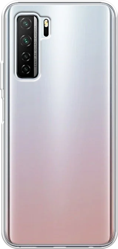 Силиконовый чехол на Honor 30s/Huawei P40 Lite 5G/Nova 7 SE / Хонор 30s/Хуавей P40 Lite 5G/Nova 7 SE, прозрачный