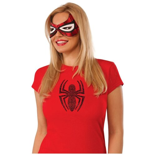 Карнавальный костюм Rubie's Маска Человек-паук повязка для глаз женская маска карнавальная человек паук черная светящаяся детская