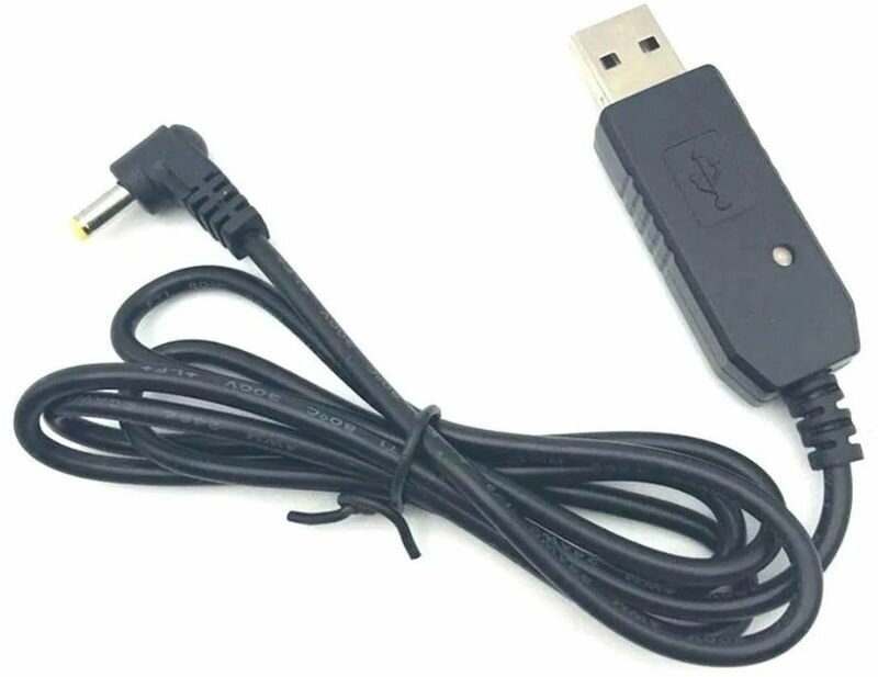 Зарядный адаптер USB для зарядки аккумуляторов раций Baofeng