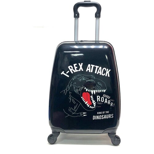 детские чемоданы spiegelburg детский чемодан t rex Чемодан , ручная кладь, 27х44х20 см, 1.8 кг, черный