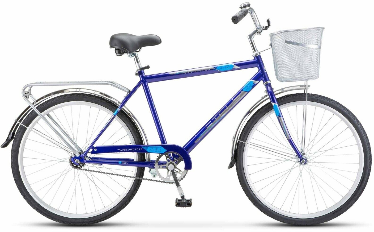 Дорожный велосипед Stels Navigator 200 С Z010 (2023) 19" Синий (170-185 см)