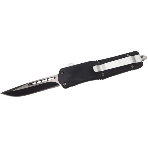Нож автоматический выкидной фронтальный черный 10,5 см
