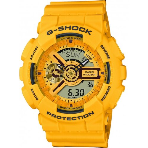 фото Наручные часы casio наручные часы casio ga-110slc-9aer, желтый