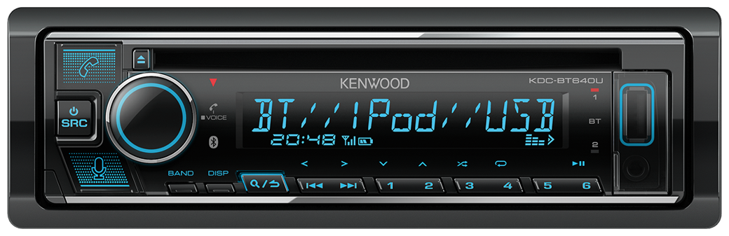 Автомагнитола Kenwood KDC-BT640U DSP