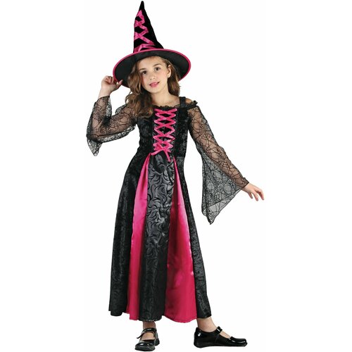 Карнавальный костюм ведьмы для девочки на Хэллоуин костюм ведьмочки апельсинки детский для девочки
