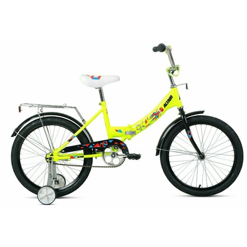Велосипед ALTAIR CITY KIDS 20 COMPACT 2022 рост 13 ярко-зеленый 1154000₽