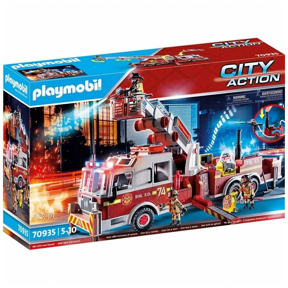 Игровой набор Playmobil Пожарная машина