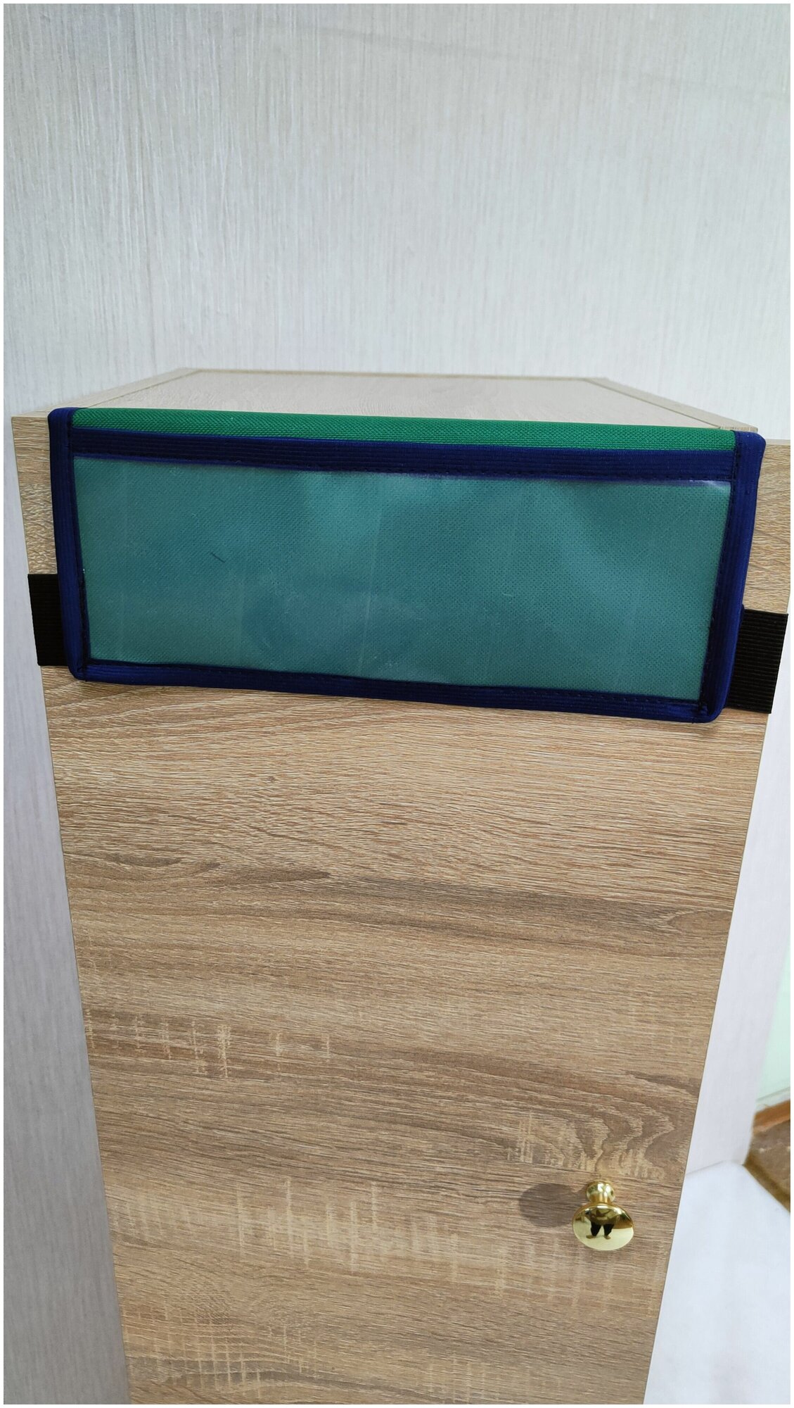 Кармашек органайзер на шкафчик в детский садик для мальчика 88*26 см К100007 Три Лисы - фотография № 9