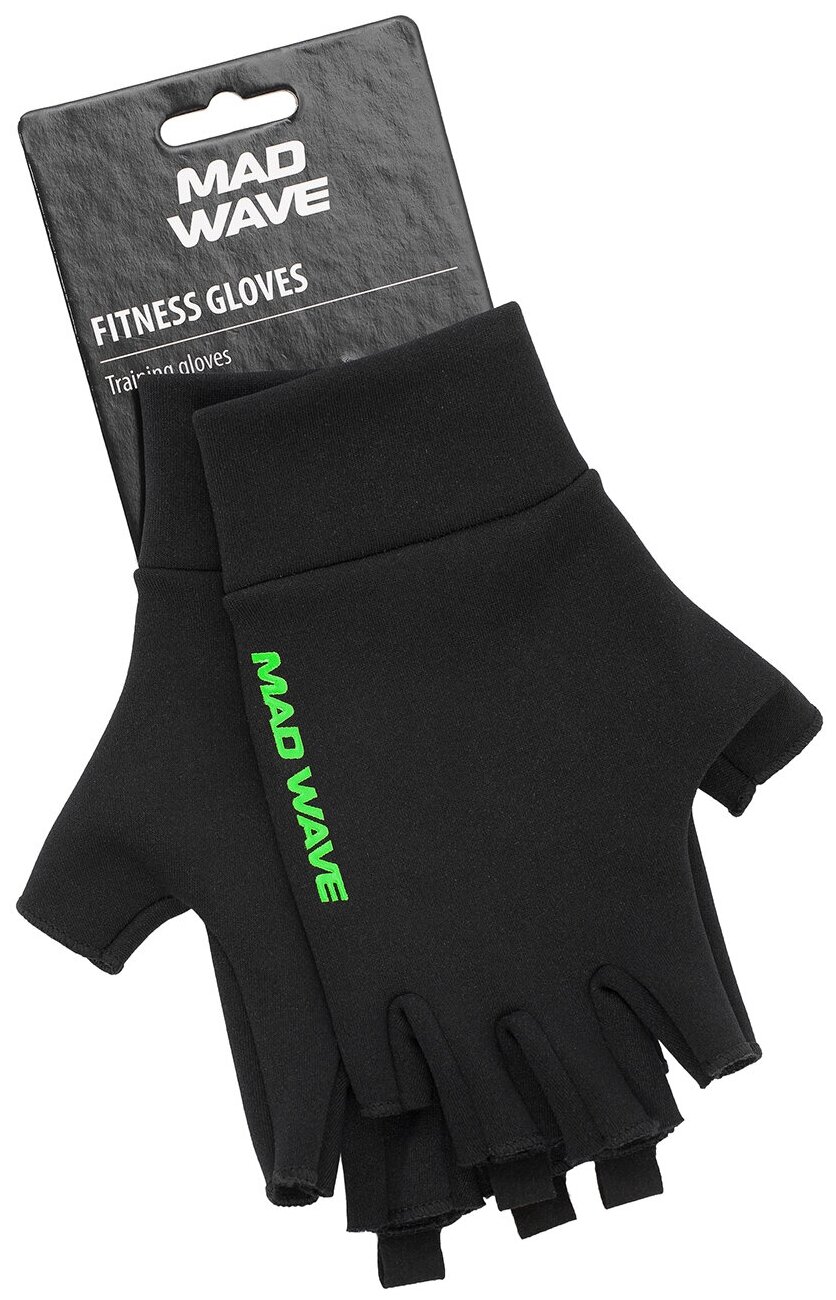 Перчатки для фитнеса FITNESS GLOVES LIGHT Mad Wave - фото №5