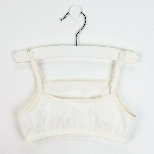 Майка Doness, размер 42, бежевый футболка для девочки рост 158 см цвет ментоловый принт котик хвостик